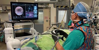Robotic Assisted-Bronchoscopy With Cone-Beam CT ICG Dye Marking for Lung Nodule Localization: Experience Beyond USA